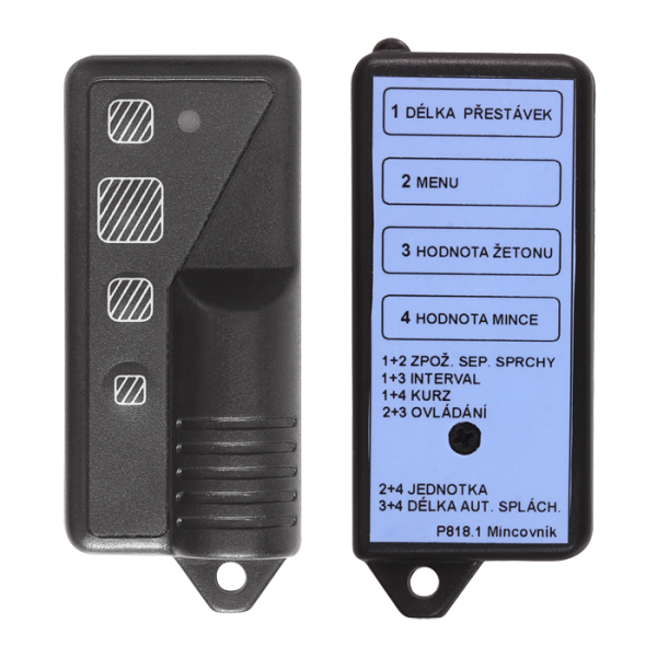 Configurador Temporizadores Monedas/Fichas para control de Duchas