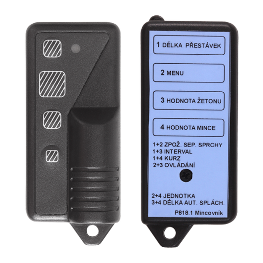 Configurador Temporizadores Monedas/Fichas para control de Duchas