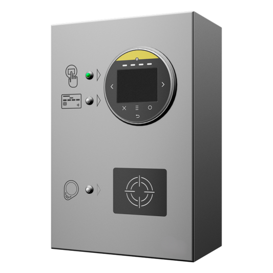 Terminal de autoservicio para recargar saldo de los Tokens RFID