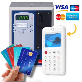 MyPos Go Terminal bancario + Controller para combinación con Temporizador